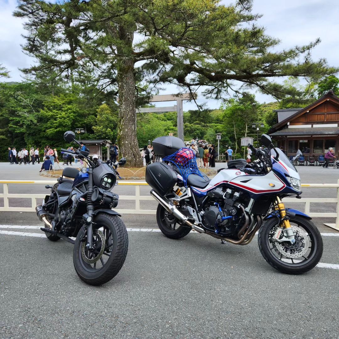 #三重県#ツーリング#伊勢神宮#夫婦岩#石神さん#バイク好き